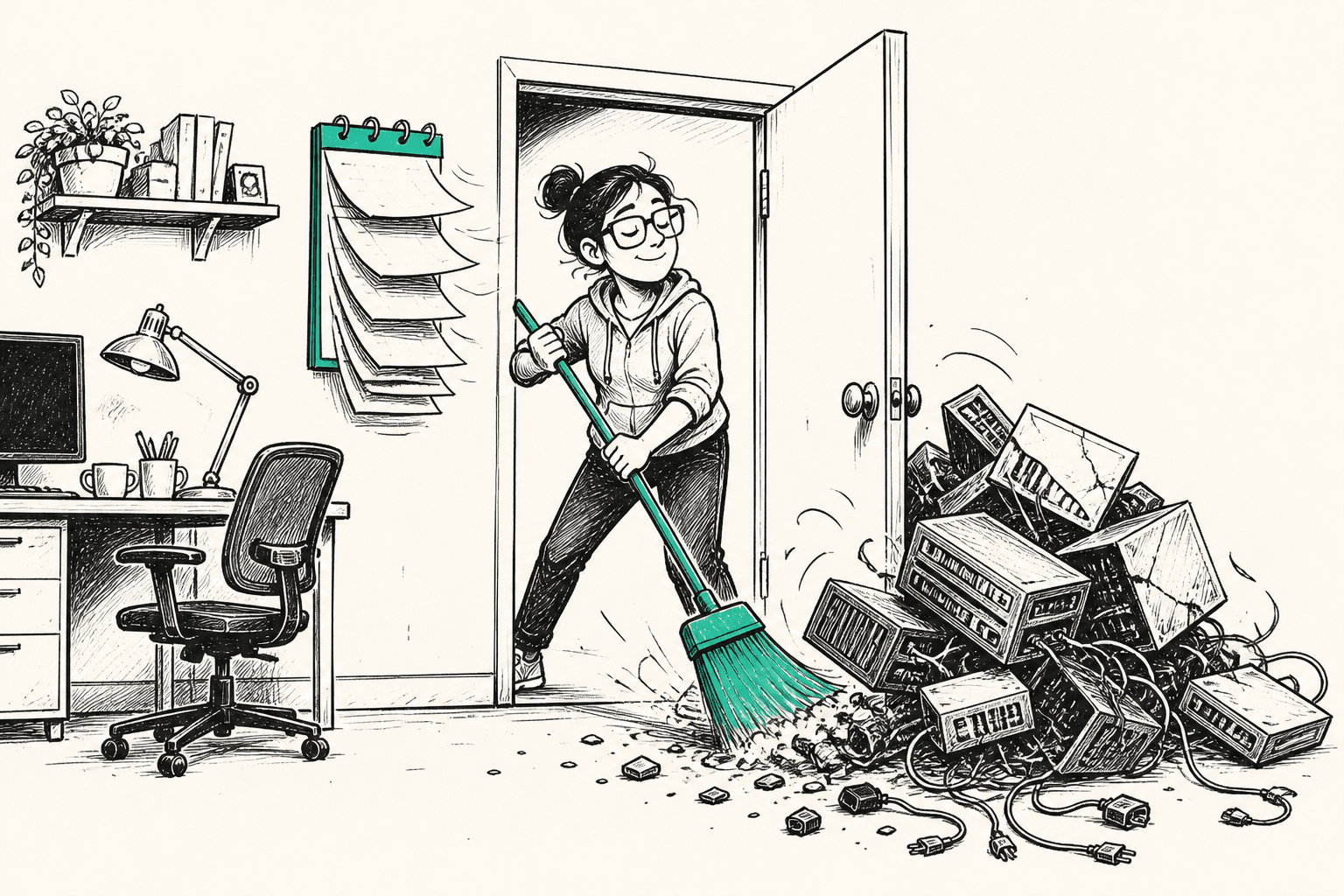 Cover of The Friday Brief, 21 August 2026: Two weeks to clear five years of code